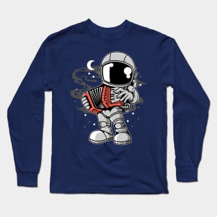 astronaut accordion Long Sleeve T-Shirt